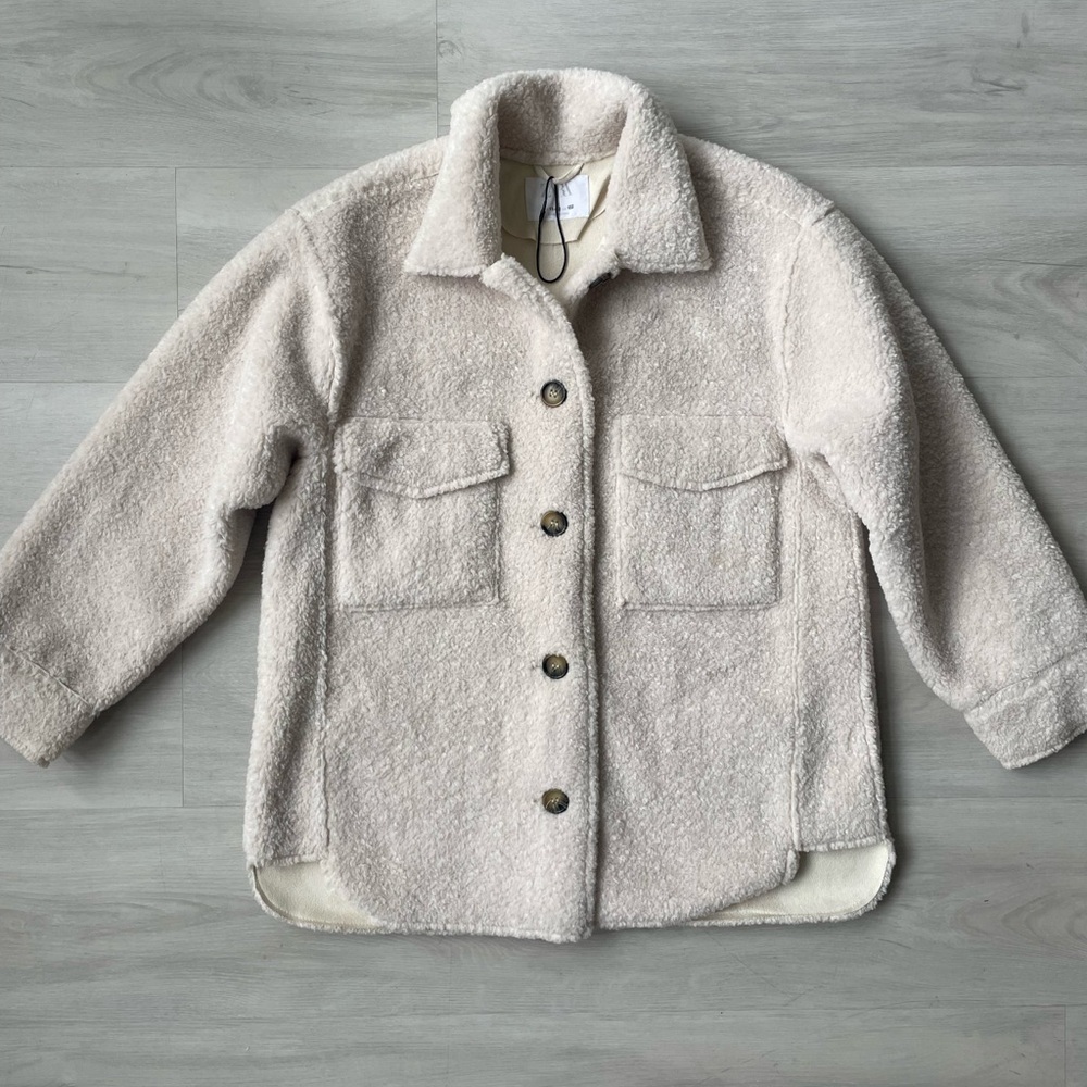 NWOT Zara kids Sherpa Jacket